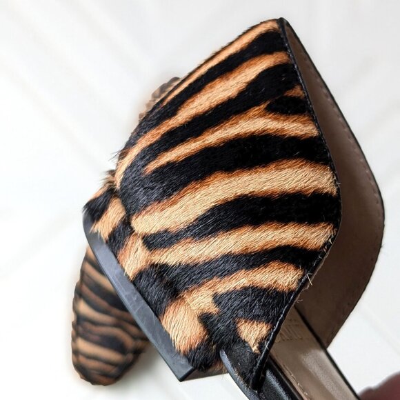 NWOB VINCE CAMUTO Rendolen Calf Hair D'orsay Loafers SZ 7.5 - Picture 8 of 9